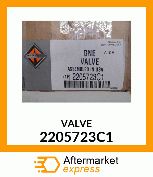 VALVE 2205723C1