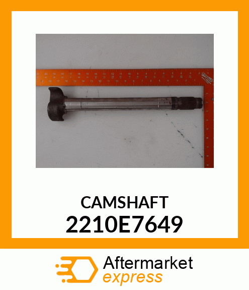 CAMSHAFT 2210E7649