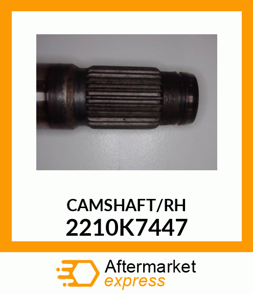 CAMSHAFT/RH 2210K7447