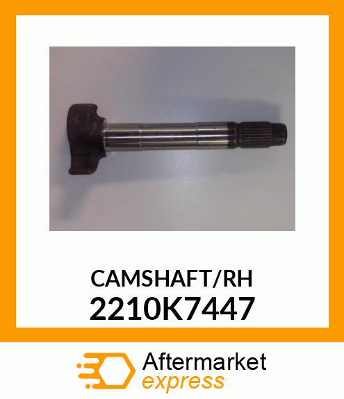 CAMSHAFT/RH 2210K7447