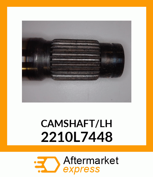 CAMSHAFT/LH 2210L7448