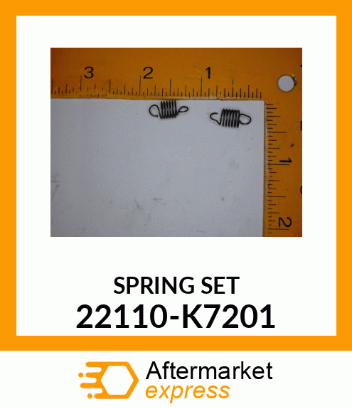 SPRING SET 22110-K7201