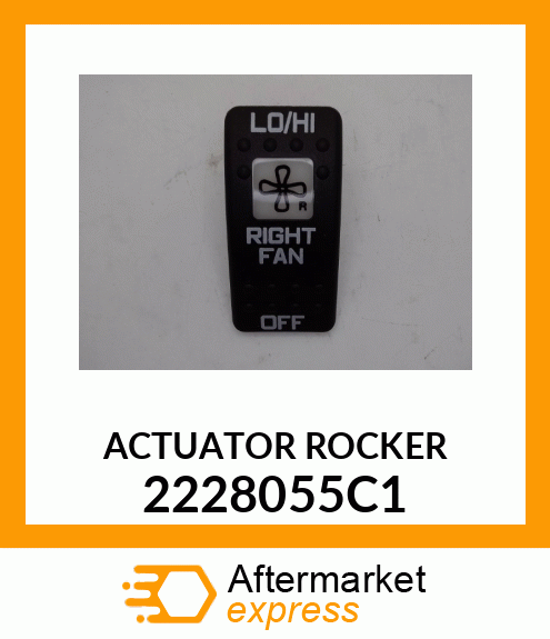 ACTUATOR ROCKER 2228055C1