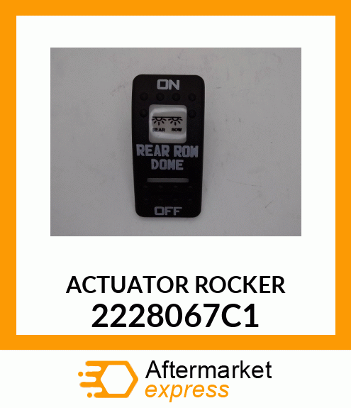 ACTUATOR ROCKER 2228067C1