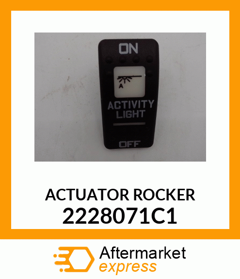 ACTUATOR ROCKER 2228071C1