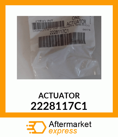 ACTUATOR 2228117C1