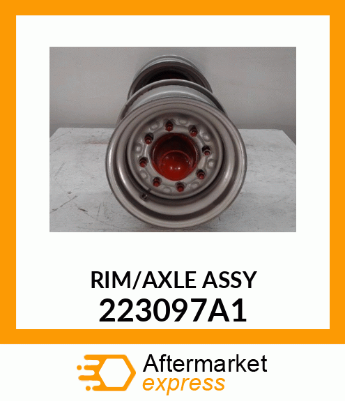 RIM/AXLE ASSY 223097A1