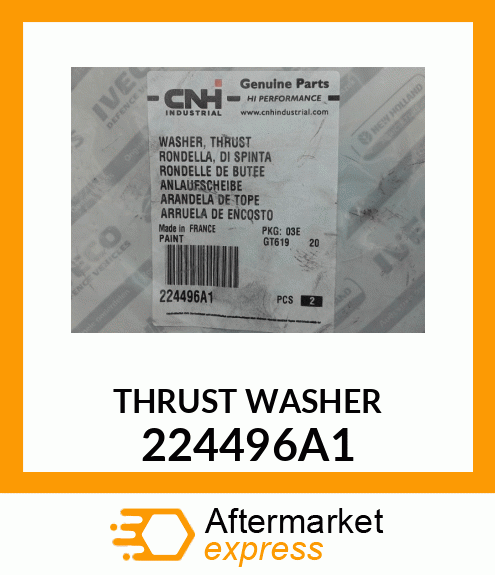 THRUST WASHER 224496A1