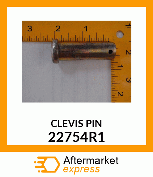 CLEVIS PIN 22754R1