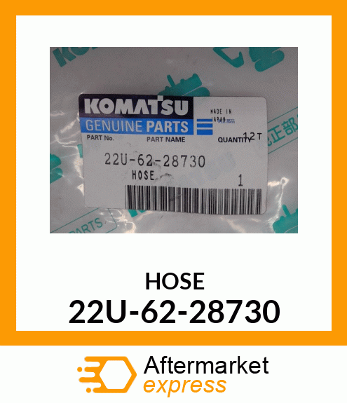 HOSE 22U-62-28730