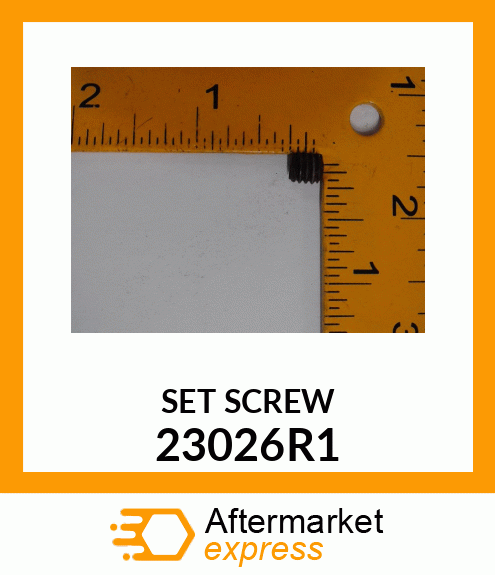 SET SCREW 23026R1