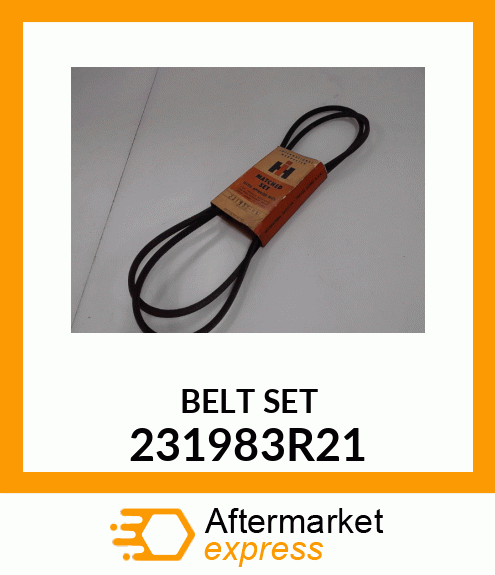 BELT SET 231983R21