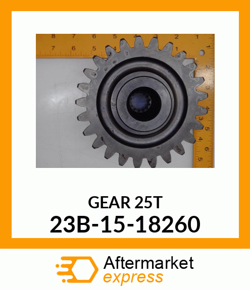 GEAR 25T 23B-15-18260