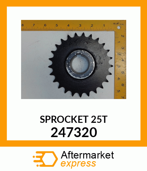 SPROCKET 25T 247320