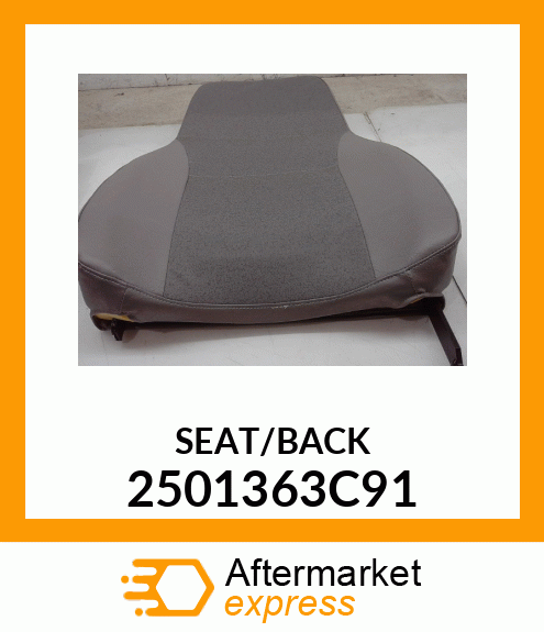 SEAT/BACK 2501363C91