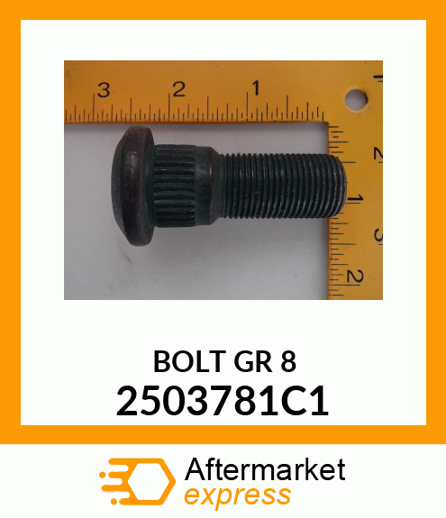 BOLT GR 8 2503781C1