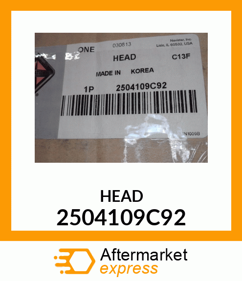 HEAD 2504109C92