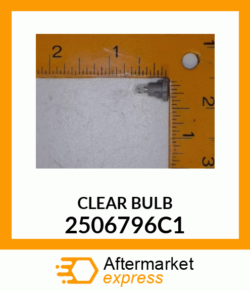 CLEAR BULB 2506796C1