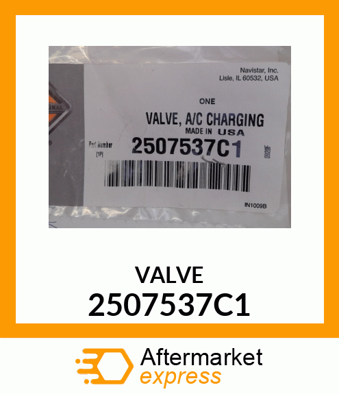 VALVE 2507537C1