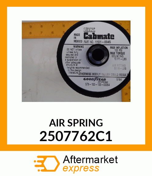 AIR SPRING 2507762C1