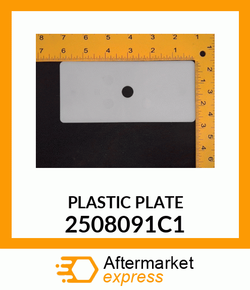 PLASTIC PLATE 2508091C1