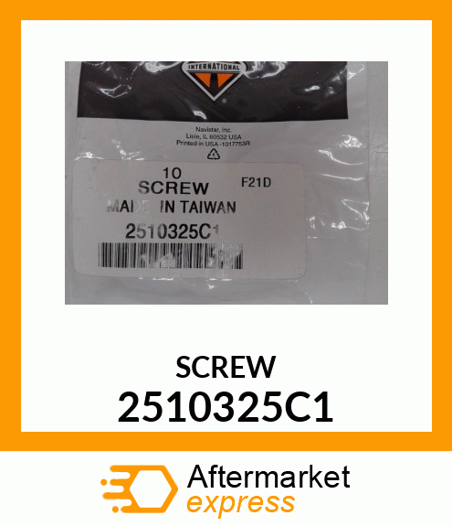 SCREW 2510325C1