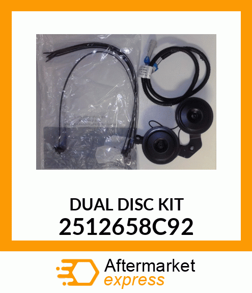 DUAL DISC KIT 2512658C92