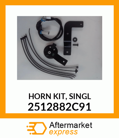 HORN KIT, SINGL 2512882C91