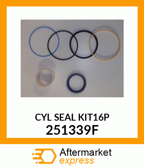 CYL SEAL KIT16P 251339F