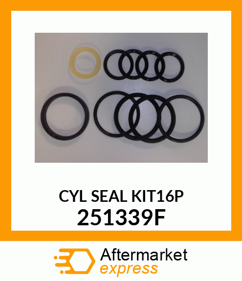 CYL SEAL KIT16P 251339F