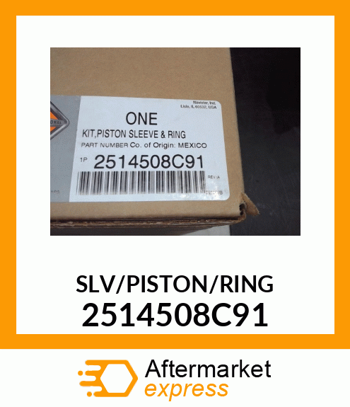 SLV/PISTON/RING 2514508C91