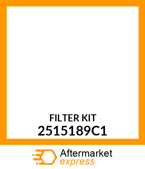 FILTER KIT 2515189C1