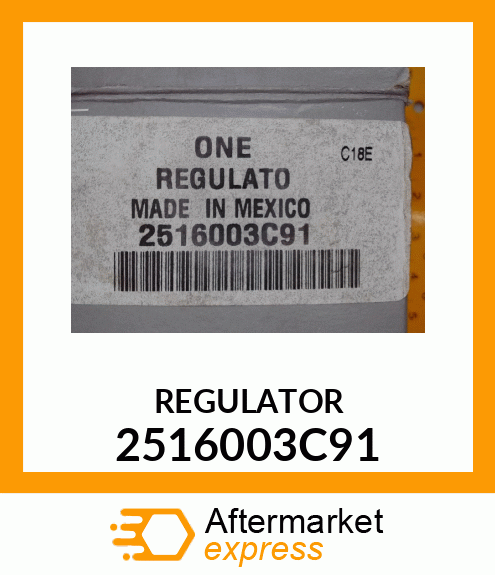 REGULATOR 2516003C91