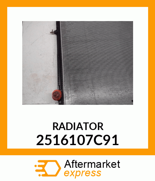 RADIATOR 2516107C91