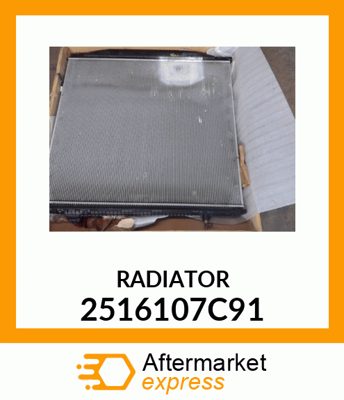 RADIATOR 2516107C91