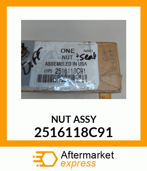 NUT ASSY 2516118C91