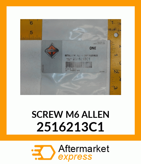 SCREW M6 ALLEN 2516213C1