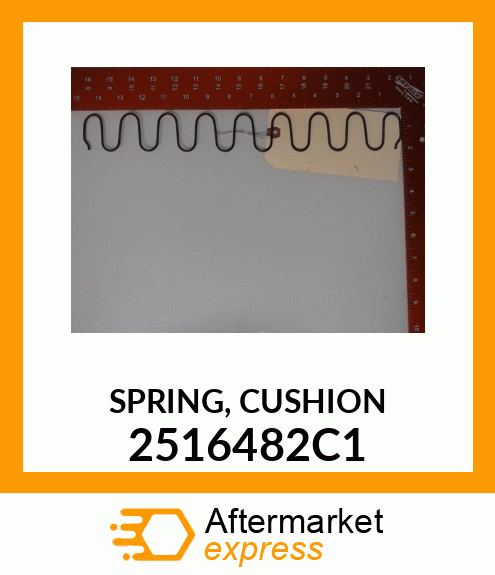 SPRING, CUSHION 2516482C1