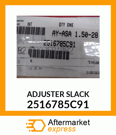 ADJUSTER SLACK 2516785C91