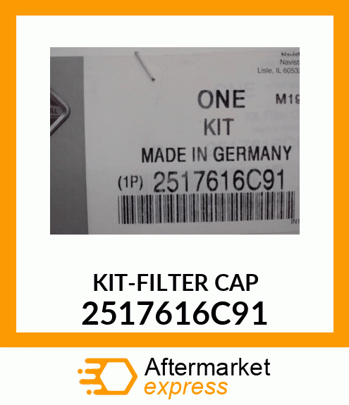 KIT-FILTER CAP 2517616C91