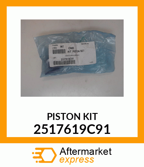 PISTON KIT 2517619C91
