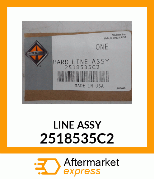 LINE ASSY 2518535C2