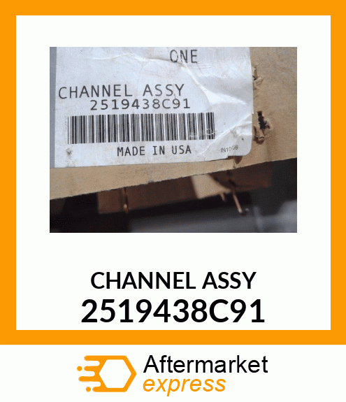 CHANNEL ASSY 2519438C91