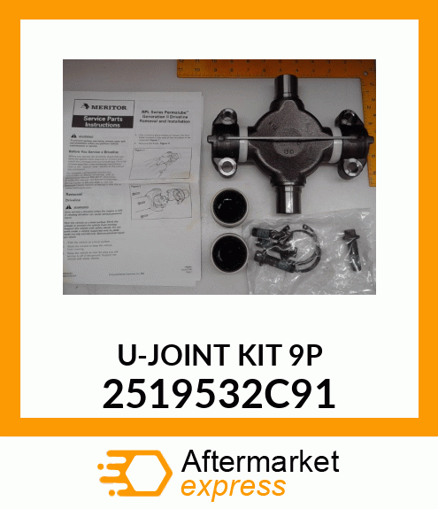 U-JOINT KIT 9P 2519532C91