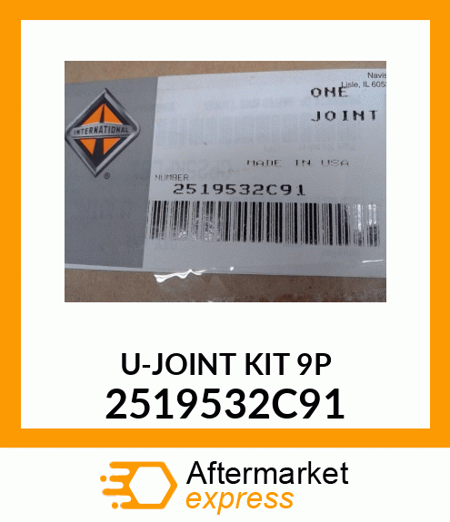 U-JOINT KIT 9P 2519532C91