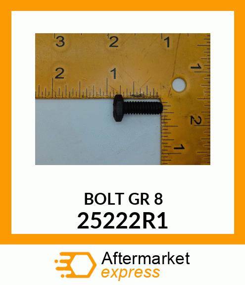 BOLT GR 8 25222R1