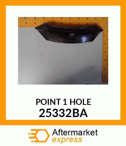 POINT 1 HOLE 25332BA