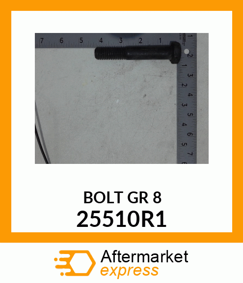 BOLT GR 8 25510R1