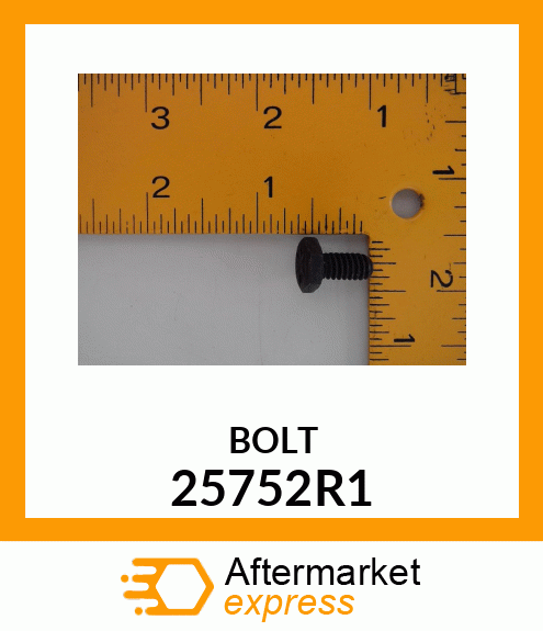 BOLT 25752R1