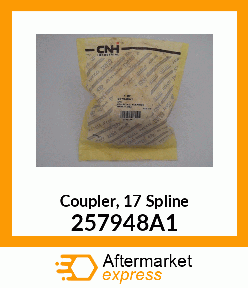 Coupler, 17 Spline 257948A1